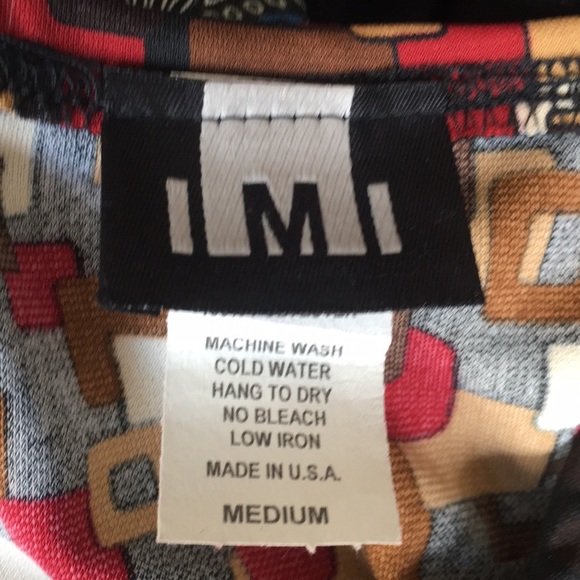 Stretchy polyester print skirt - Picture 3 of 3